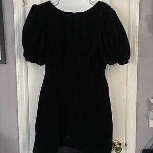 Velvet Black Dress